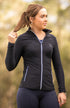 BARE Technical Riding Jacket - Black with Navy